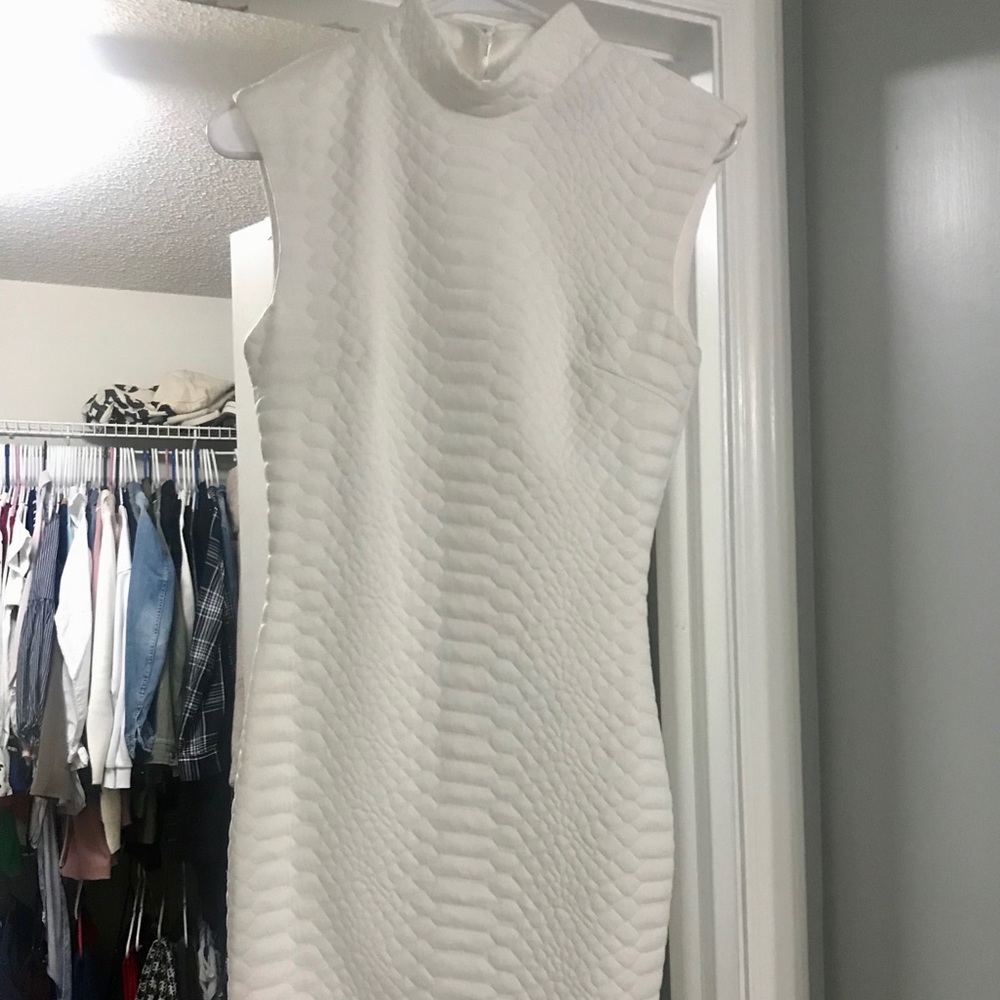 White beautiful dress from hot Miami styles